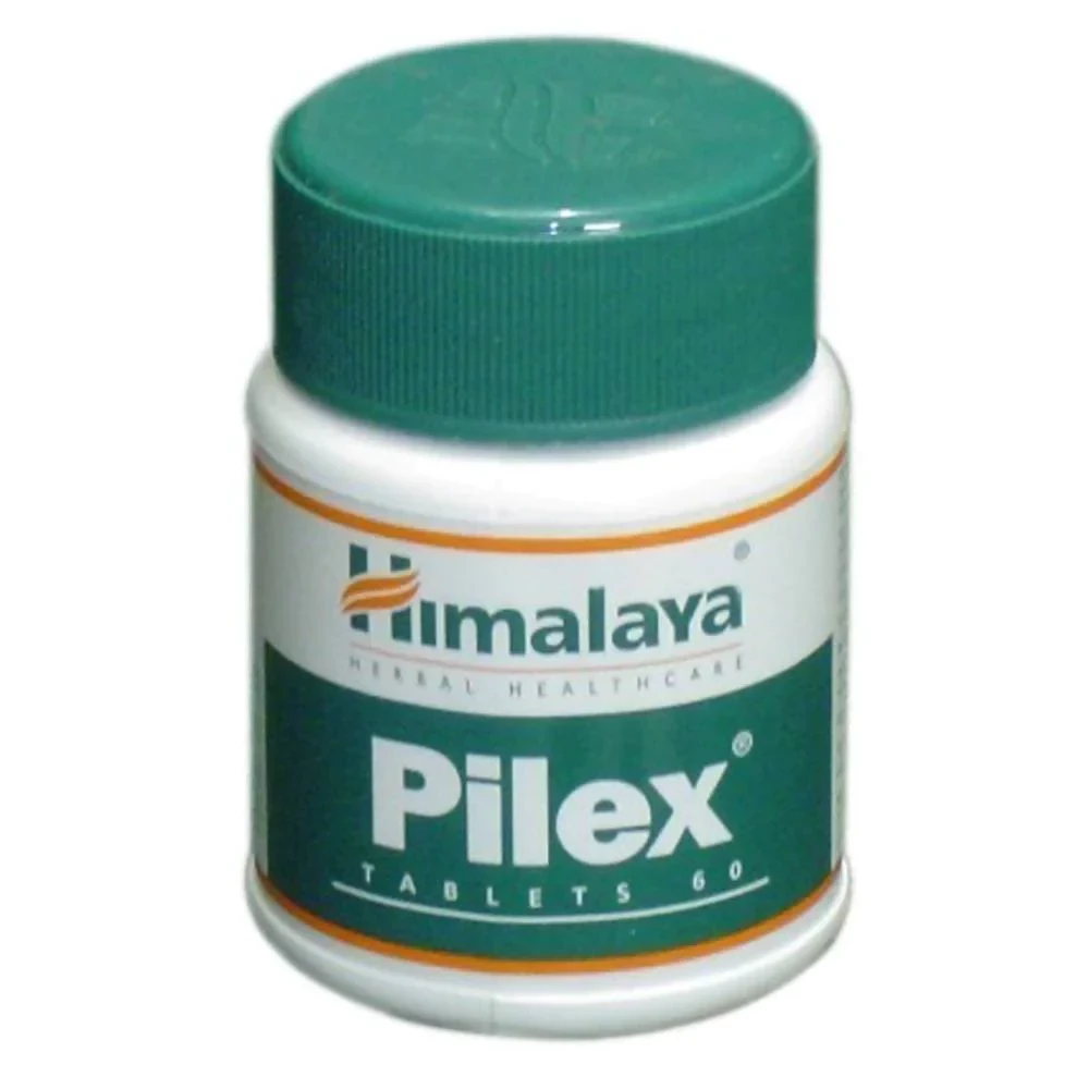 Himalaya Herbals Pilex Tablets, 60 Tablets-1.webp